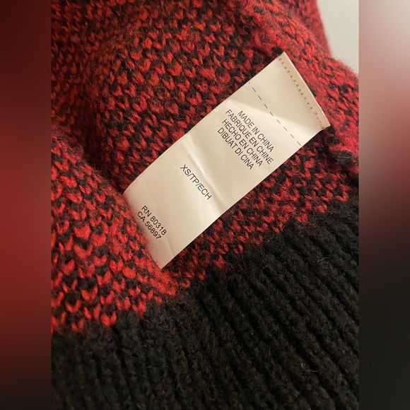 Lucky Brand Buffalo Plaid Cardigan - Picture 6 of 9